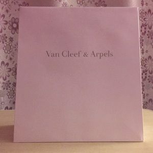 Authentic Van Cleef & Arpels shopping bag